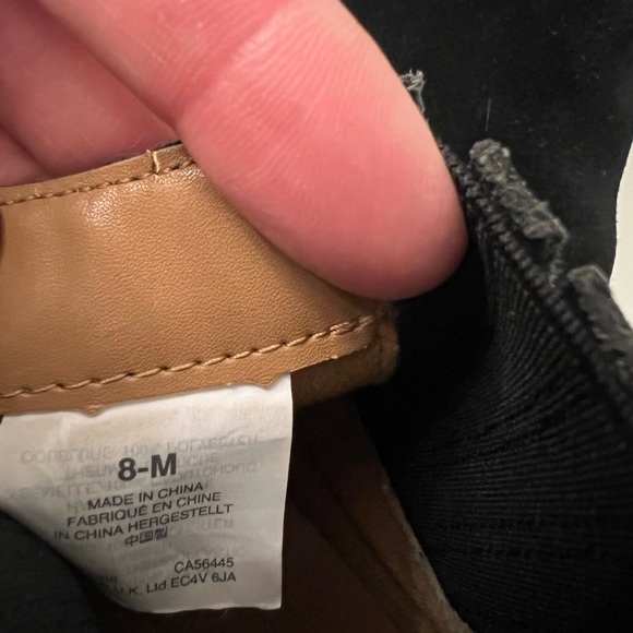 Black J. Crew Ankle Boots. - Picture 9 of 9